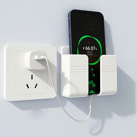 LIRAMARK Mobile Phone Charging Stand – Wall-Mounted Storage Holder for Phones & Accessories